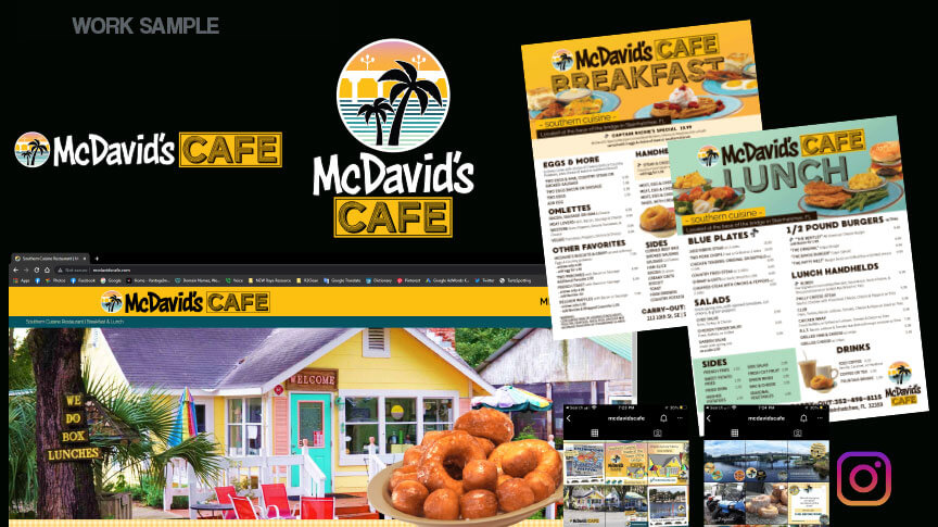 McDavid’s Cafe Logo and Brand